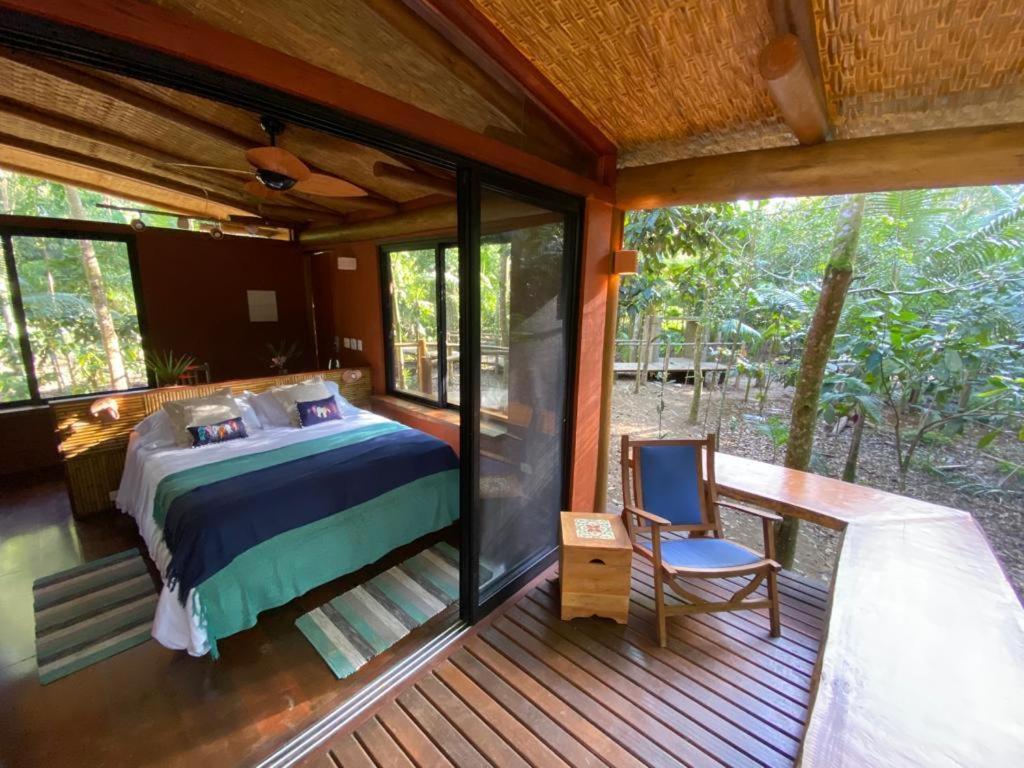 Banana Bamboo Ecolodge Ubatuba Esterno foto
