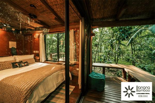 Banana Bamboo Ecolodge Ubatuba Esterno foto